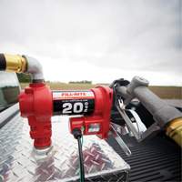 12V DC Fuel Transfer Pump with Nozzle Equipment World
