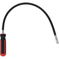 Tournevis flexible extra-long avec adaptateur carr&eacute; 1/4" x hexagonal 1/4" Equipment World