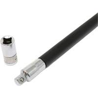 Tournevis flexible extra-long avec adaptateur carr&eacute; 1/4" x hexagonal 1/4" Equipment World