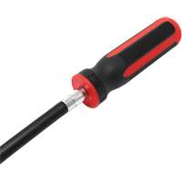 Tournevis flexible extra-long avec adaptateur carr&eacute; 1/4" x hexagonal 1/4" Equipment World