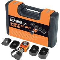 Flat Body Ram Kit with Adapters, 0.24" Stroke, 5 Ton(s) Capacity, 10000 PSI Equipment World