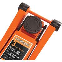 Low Profile Service Jack, 3 Ton(s) Capacity, 2-19/20" Lowered, 19-9/10" Raised, Manual Hydraulic Equipment World