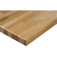 Hardwood Workbench Top, 72" W x 30" D, Square Edge, 1-1/4" Thick FM942 | Equipment World