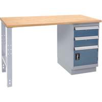 Industrial-Duty Workbench, Door w/ Drawer Combination, 1000 lbs Cap., 72" W x 30" D, 34" H Equipment World