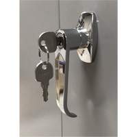 Armoire de rangement, Acier, 4 Tablettes, 66" h x 30" la x 15" P, Gris Equipment World