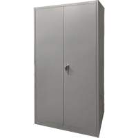 Armoire de rangement, Acier, 4 Tablettes, 78" h x 36" la x 24" P, Gris Equipment World