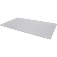 Tablette de rechange pour armoire d&eacute;montable, 48" x 24", Capacit&eacute; de 300 lb, Acier, Gris Equipment World