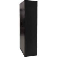Armoire de rangement combin&eacute;e, 36" la x 18" p x 72" h, Noir Equipment World