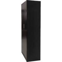Hi-Boy Storage Cabinet, Steel, 4 Shelves, 72" H x 36" W x 18" D, Black Equipment World