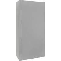 Wardrobe Storage Cabinet, Steel, 36" W x 18" D x 72" H, Grey Equipment World