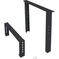 Industrial Duty Leg for Workbench, Steel, 30" D x 34" H, Single Equipment World