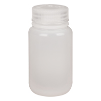 Wide-Mouth Bottles, Round, 4 oz., Plastic Equipment World