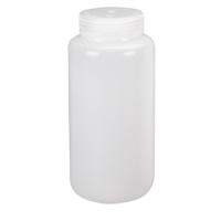 Wide-Mouth Bottles, Round, 8 oz., Plastic Equipment World