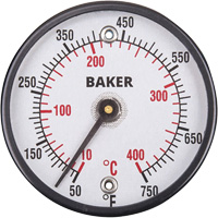 Surface Thermometers, Contact, Analogue, 50-750°F (10-400°C) Equipment World