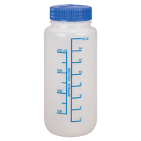 Wide-Mouth Bottles, Round, 16 oz., Plastic Equipment World