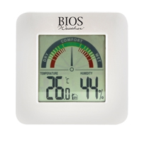 Indoor Hygrometers with BIOS Comfort Scale, Contact, Digital, -58-158°F (-50-70°C) Equipment World