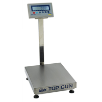 Balances &agrave; plateau &eacute;lectroniques Top Gun, 18" lo x 12" la, Capacit&eacute; de 150 lb Equipment World