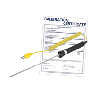 Immersion Thermocouple Probe (includes ISO Certificate), 600 °C (1112°F) Max. Temp. Equipment World