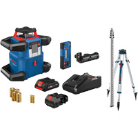 Revolve4000 Connected Self-Leveling Horizontal Rotary Laser Kit, 4000' (1219.2 m), 635 Nm Equipment World