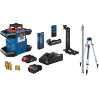 Revolve4000 Connected Self-Leveling Horizontal/Vertical Rotary Laser Kit, 4000' (1219.2 m), 635 Nm Equipment World