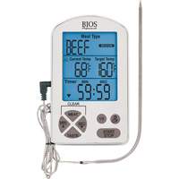 Premium Meat Thermometer & Timer, Contact, Digital, -4-122°F (-20-50°C) Equipment World