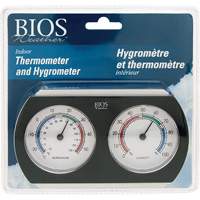 Indoor Thermometer/Hygrometer, 10°- 130° F ( -25° - 55° C ) Equipment World