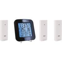 Wireless Weather Station with 3 Sensors, Non-Contact, Digital, 40-158°F (-40-70°C) Equipment World