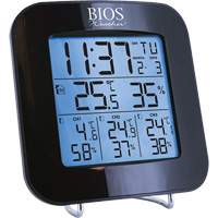 Wireless Weather Station with 3 Sensors, Non-Contact, Digital, 40-158°F (-40-70°C) Equipment World