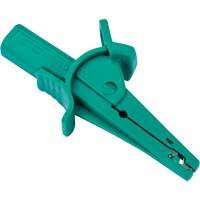 Pince crocodile verte pour le v&eacute;rificateur disolement haute tension R5002 Equipment World