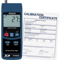 Data Logging Vibration Meter with ISO Certificate, 10% - 85% RH, 32°- 122° F ( 0° - 50° C ) IC989 | Equipment World