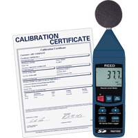 Data Logging Sound Level Meter with ISO Certificate Equipment World