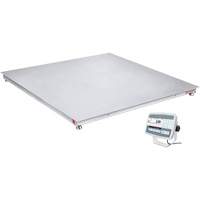 DEFENDER 5000 Washdown Floor Scale, 2500 lbs. Capacity, 48" W x 48" L Equipment World