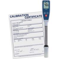 Long Stem pH Meter with Traceable Certificate Equipment World