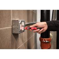 Dual Range Non-Contact Voltage Detector with LED, 12 V - 49 V/50 V - 1000 V, Display & Sound Alert Equipment World
