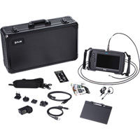 High-Performance Videoscope Kit with Dual HD Camera & Long Camera Probe, 1280" L x 720" W Display, 1024 x 600 pixels, 4.9 mm (0.19") Camera Head Equipment World
