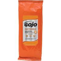 Serviettes nettoyantes Fast Wipes, 60 lingettes, 10" x 9" Equipment World