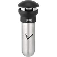 Solutions pour la gestion des m&eacute;gots de cigarettes Infinity, Montage mural, M&eacute;tal, Capacit&eacute; 0,60 gal./0,60 gal. US, Hauteur 18" Equipment World