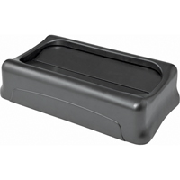 Slim Jim&reg; with Venting Channels, Swing Lid, Plastic, Fits Container Size: 20-1/2" x 11-2/5" Equipment World