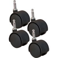 Roulette pour aspirateur industriel en acier inoxydable pour d&eacute;chets secs/humides Equipment World