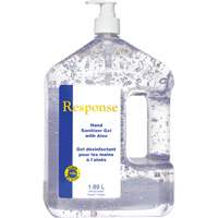 Response<sup>®</sup> Hand Sanitizer Gel with Aloe, 1890 ml, Pump Bottle, 70% Alcohol JC681 | Equipment World