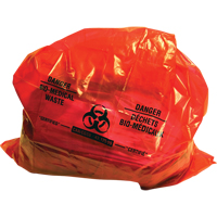 Sure-Guard Bio-Medical Waste Liners, Bio-Hazard, 38" L x 30" W, 2 mil Equipment World