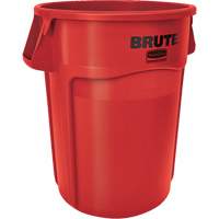 Round Brute&reg; Containers, Polyethylene, 32 US gal. Equipment World