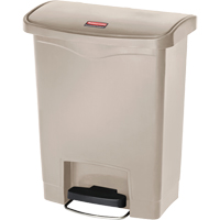 Slim Jim&reg; Waste Container, Resin, 8 US gal. Capacity Equipment World