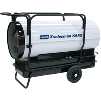 Tradesman<sup>®</sup> Forced Air Heater, Fan, Kerosene, 650,000 BTU/H JG962 | Equipment World