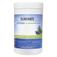 Eliminate Virucide Wipes, 7" x 8", 180 Count Equipment World