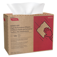 Pro Tuff-Job HP Interfold Popup Wipers, Heavy-Duty, 16-3/4" L x 9-3/4" W Equipment World