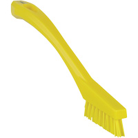 Brosse &agrave; recoins, Soies Ferme, Longueur de 8", Jaune Equipment World