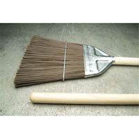 Railroad Broom, Wood Handle, Polypropylene Bristles, 55" L JK603 | Equipment World