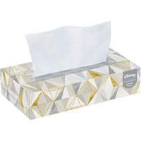 Papier-mouchoir Kleenex - &eacute;tui pratique, 2 pli, 7,8" lo x 8,3" la, 125 feuilles/boîte Equipment World