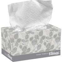 Essuie-mains Kleenex dans une boîte POP-UP*, 1 pli, 10-1/2" lo x 9" la, 120 /pqt Equipment World
